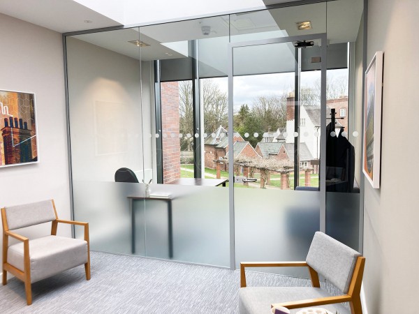 Edgbaston Park Hotel and Conference Centre (Edgbaston, Birmingham): Glass Partition To Create A New Office