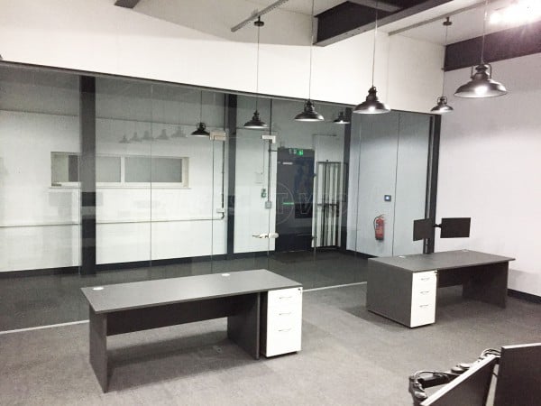 Encome Energy Performance UK Ltd (Hereford, Hertfordshire): Toughened Glazed Office Screen With Door