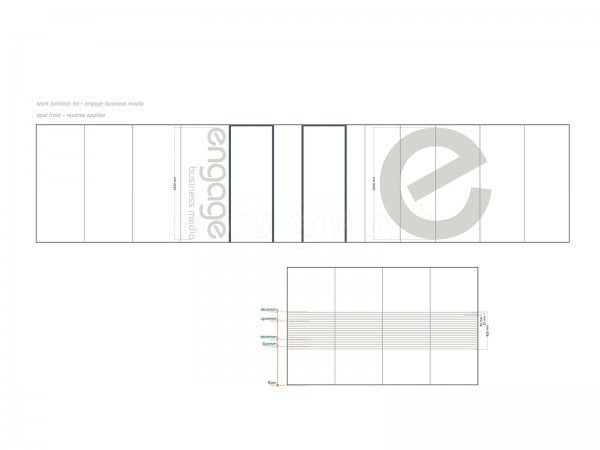 Engage Business Media (Hersham, Surrey): Frameless Glass Offices With Laminated Acoustic Glass And Own Logo Window Film