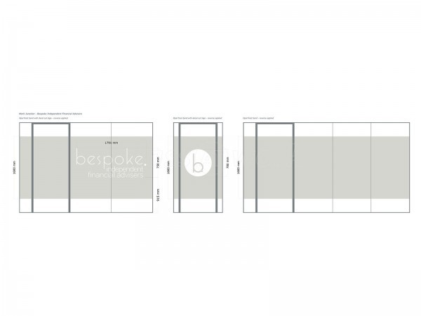 Bespoke Independent Financial Advisers (Woking, Surrey): Acoustic Glass Office Partitions and Doors