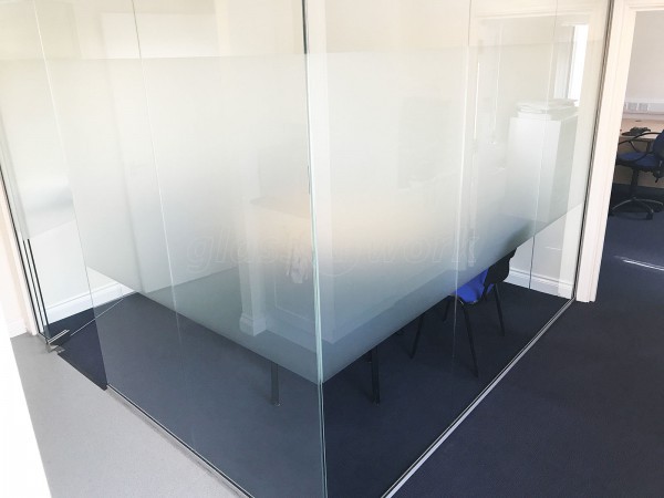 Aston Group (Romford, Essex): Glass Corner Room Partition