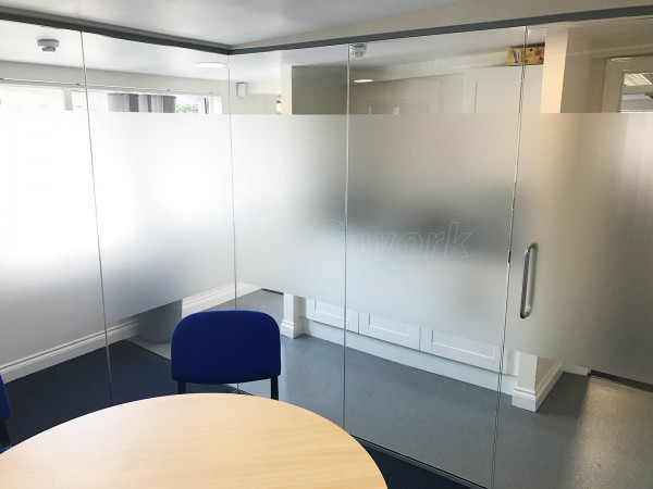 Aston Group (Romford, Essex): Glass Corner Room Partition