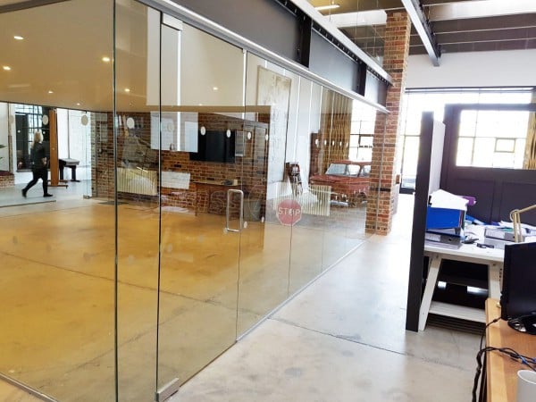 Baines Group (Leigh on Sea, Essex): Glass Office Walls For Industrial Building