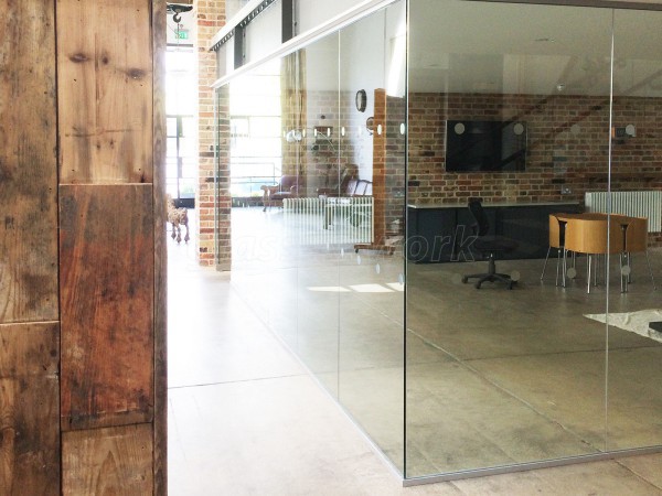 Baines Group (Leigh on Sea, Essex): Glass Office Walls For Industrial Building