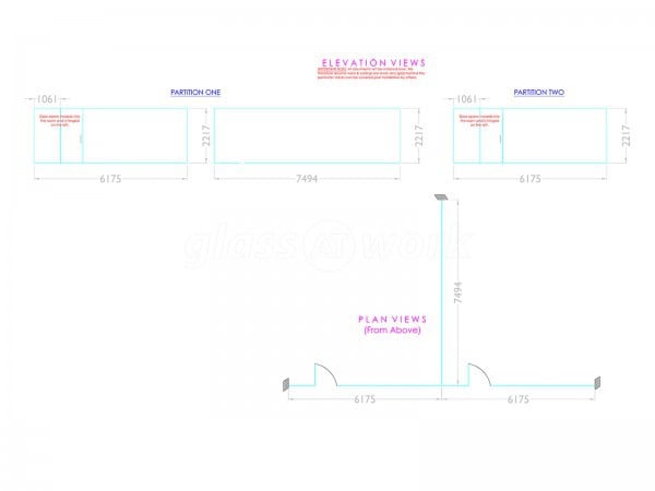 Baines Group (Leigh on Sea, Essex): Glass Office Walls For Industrial Building