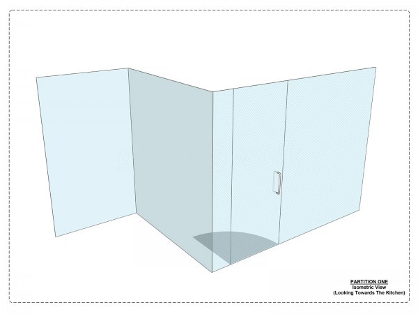 Eurotank Service Group Ltd (Stoke On Trent, Staffordshire): Stepped Glass Partition For Office Room Divider