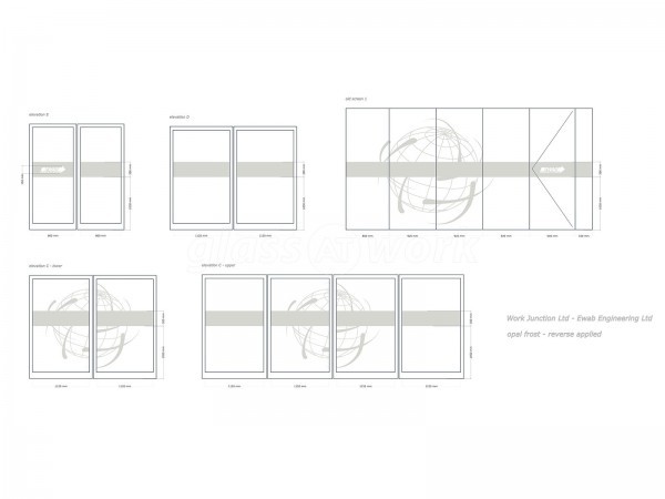 EWAB Engineering Ltd (Telford, Shropshire): Bespoke Window Graphics Filmed Manifestation