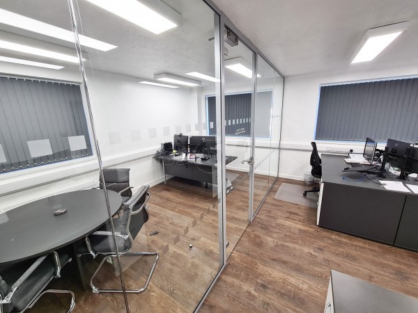 Fabcon Food Systems (Norwich, Norfolk): Acoustic Glass Office Partition