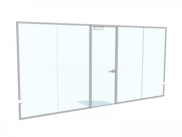 Fabcon Food Systems (Norwich, Norfolk): Acoustic Glass Office Partition