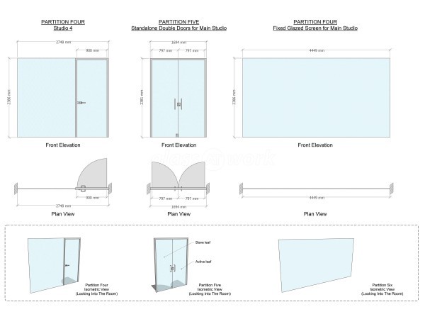 Fastnet Marketing Ltd (Falmouth, Cornwall): Toughened Glazed Office Pods