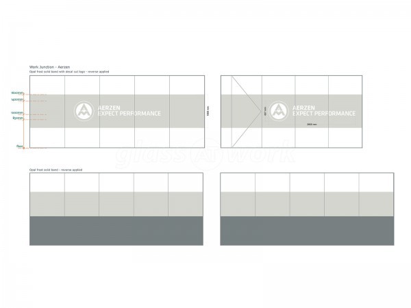 Aerzen (Rotherham, South Yorkshire): Fire Rated Glass Partitioning and Non-Fire Glass Corner Room