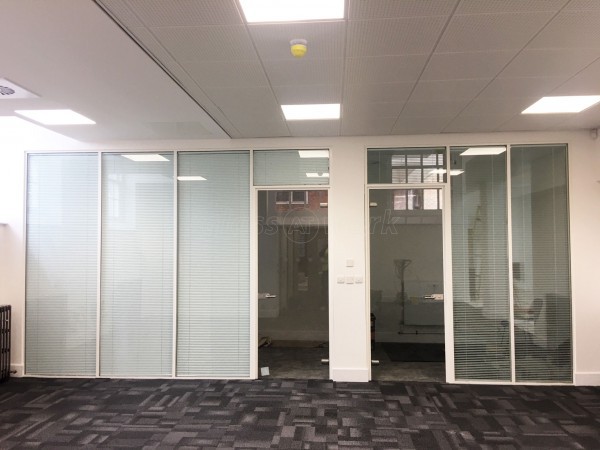 Frencon Construction Limited (High Wycombe, Buckinghamshire): Double Glazed Office Screens With Integral Blinds