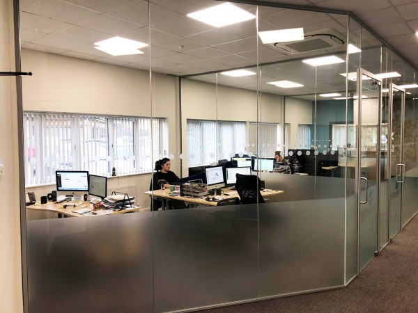 GFD Trading Limited (Billingham, Cleveland): Acoustic Commercial Glazed Office Partition Fit-out