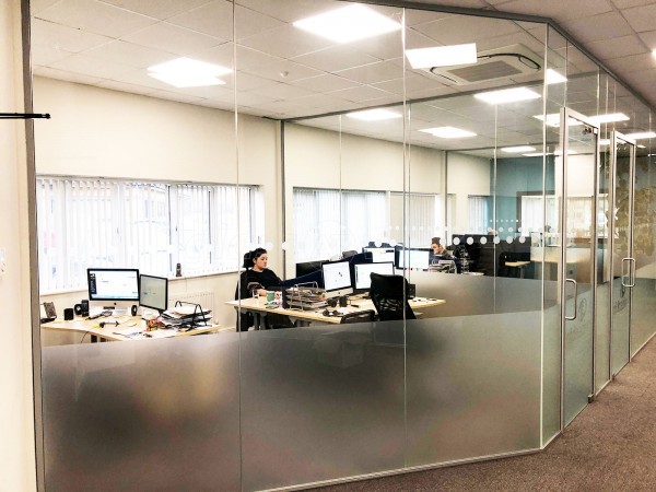 GFD Trading Limited (Billingham, Cleveland): Acoustic Commercial Glazed Office Partition Fit-out