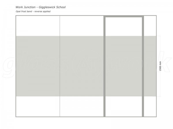 Giggleswick School (Settle, North Yorkshire): Glass Wall and Glazed Door