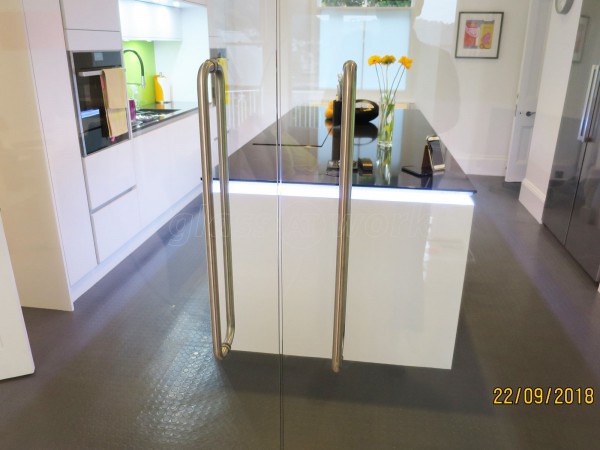 Domestic Project (Dartmouth, Devon): Non-Fire Rated Double Glass Sliding Doors At A Domestic Seaside Property
