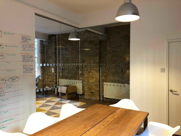 SA Systems (Shoreditch, London): Corner Office With Glass Walls