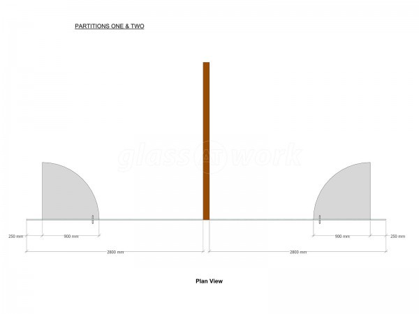 BATTS Building & Decorating Ltd (Thame, Oxfordshire): Frameless Toughened Glass Partitions Fully Installed