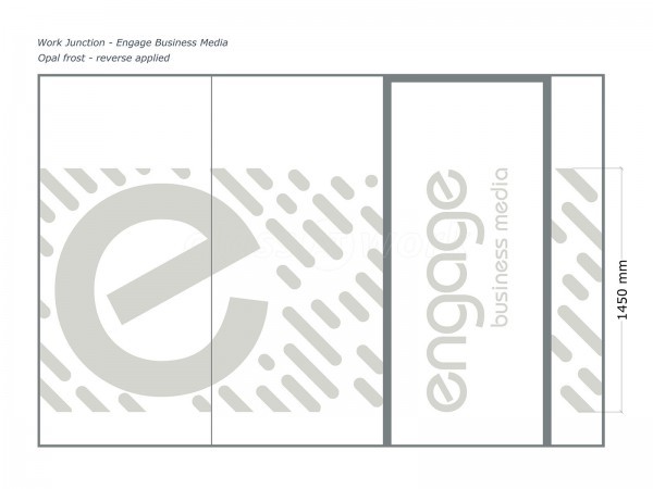 Engage Business Media Ltd (Weybridge, Surrey): Acoustic Office Partition / Glass Room Divider With Door