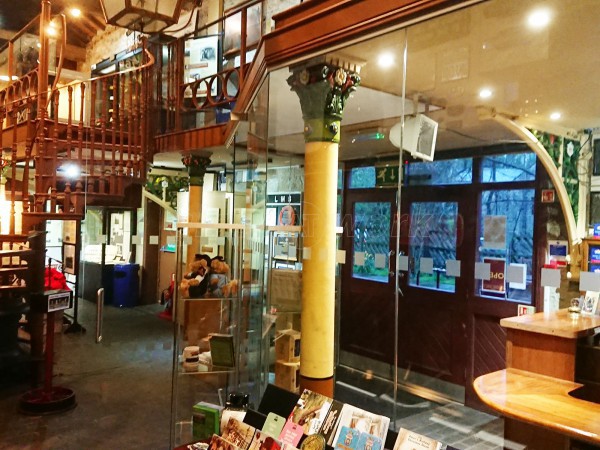 Bahamas Locomotive Society Museum (Ingrow, West Yorkshire): Frameless Glass Room & Gift Shop