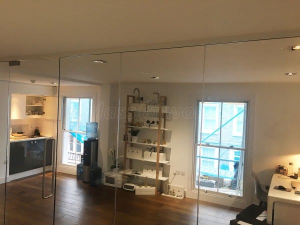 Waterworks (Fulham, London): Glass Corner Room And Office Partition