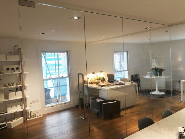 Waterworks (Fulham, London): Glass Corner Room And Office Partition