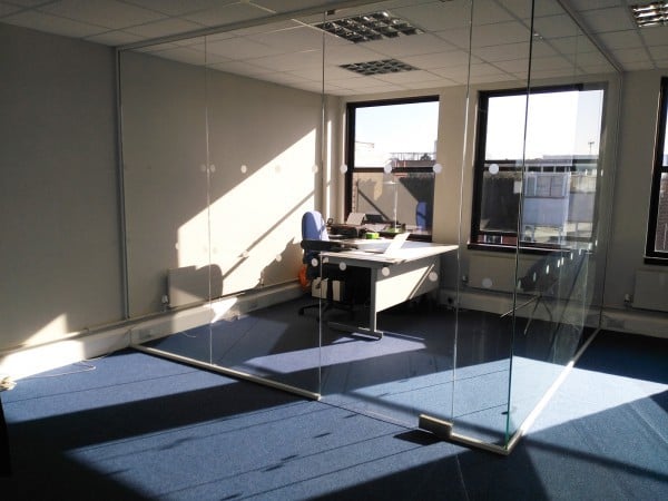 Shelley Capitol Management (Borehamwood, Hertfordshire): Glazed Corner Room and In-line Wall