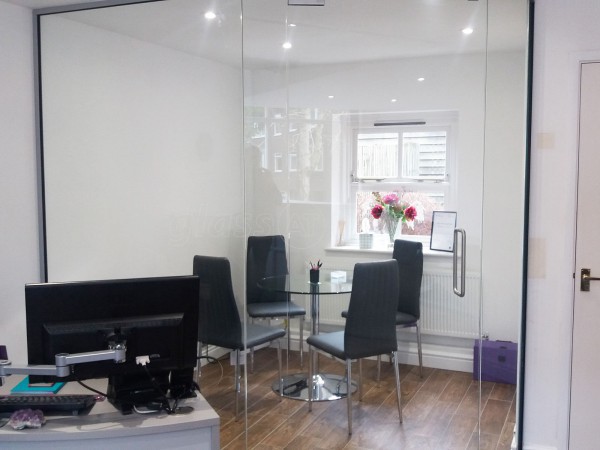 Burtons Solicitors (Tunbridge Wells, Kent): Glazed Corner Room With Angled Section