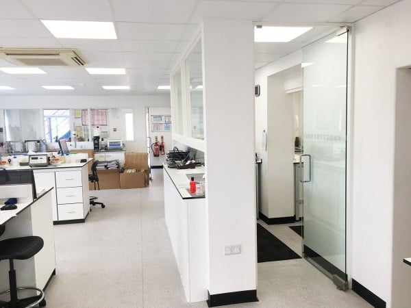 Comma Oil & Chemicals Ltd (Gravesend, Kent): Glass Doors