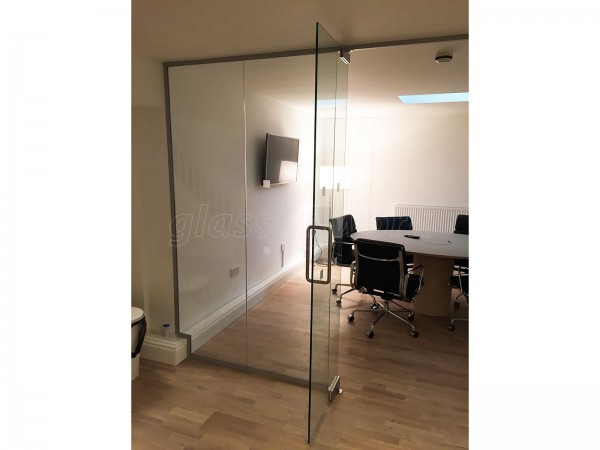 Swedbrand Ltd (Camden, London): Glass Double Doors And Partition