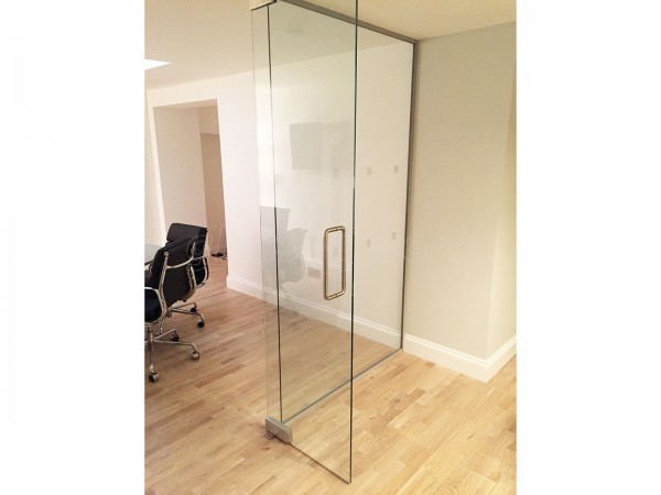 Swedbrand Ltd (Camden, London): Glass Double Doors And Partition