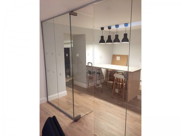 Swedbrand Ltd (Camden, London): Glass Double Doors And Partition