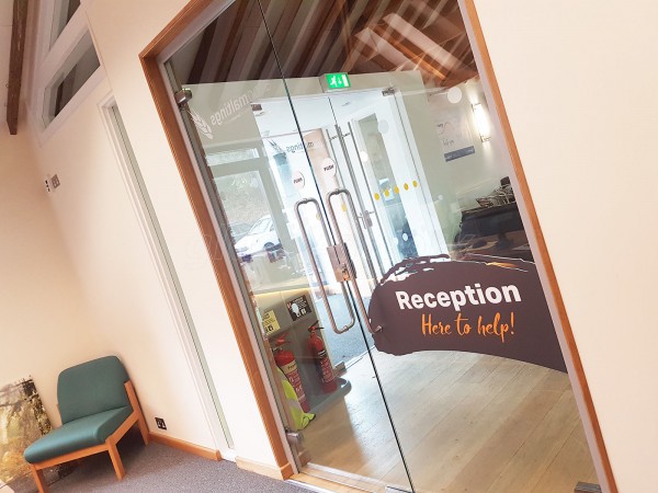 Alton Maltings (Alton, Hampshire): Internal Shop Entrance Glass Double Doors