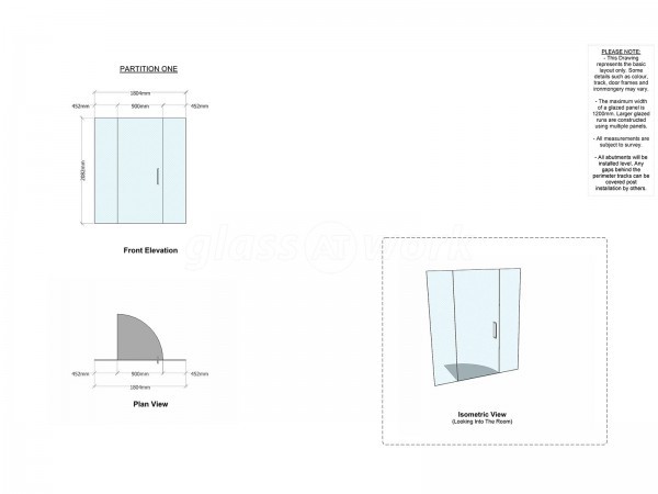 Zuri Technologies (Shoreditch, London): Glass Office Screen With Digital Lock