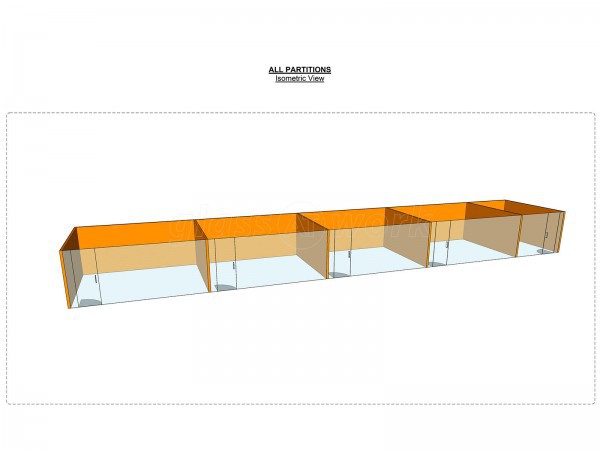 Canvasman Ltd (Baildon, West Yorkshire): Glass Partition Offices on Mezzanine