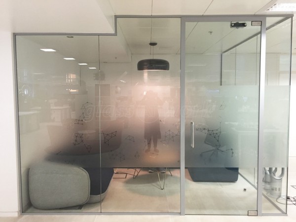 Ayima Ltd (Barbican, London): Acoustic Glass Partitioning