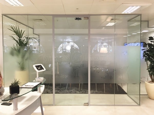 Ayima Ltd (Barbican, London): Acoustic Glass Partitioning