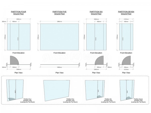 Twogether Creative Ltd (Marlow, Buckinghamshire): Large Glass Office Partitioning Fitout