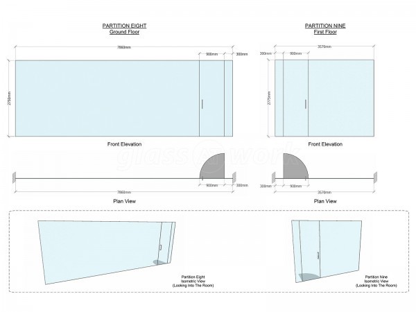 Twogether Creative Ltd (Marlow, Buckinghamshire): Large Glass Office Partitioning Fitout