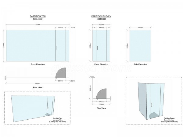 Twogether Creative Ltd (Marlow, Buckinghamshire): Large Glass Office Partitioning Fitout