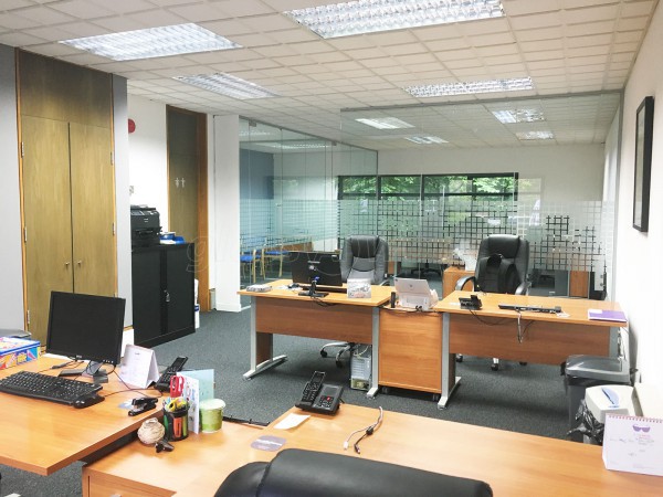 Park Gate Mortgage & Protection Ltd (Fareham, Hampshire): Glass Office Partitions and Open Ended Glass Wall