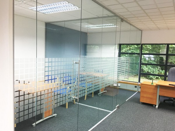 Park Gate Mortgage & Protection Ltd (Fareham, Hampshire): Glass Office Partitions and Open Ended Glass Wall