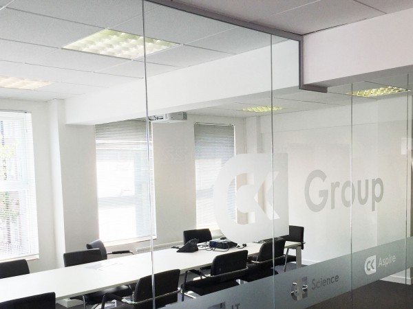 CK Group (Stevenage, Hertfordshire): Glass Office Partition