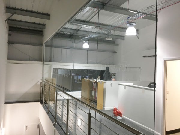 ABA Engineering (Sevenoaks, Kent): Glass Office Wall