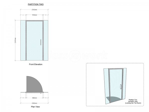 Frazers Surveyors Ltd (Woking, Surrey): Glass Office Walls and Doors