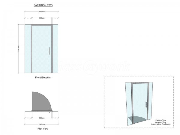 Frazers Surveyors Ltd (Woking, Surrey): Glass Office Walls and Doors