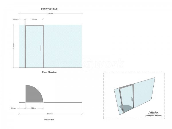 Frazers Surveyors Ltd (Woking, Surrey): Glass Office Walls and Doors