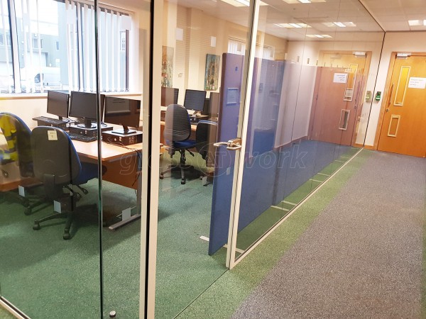 Kent Enterprise Trust (Herne Bay, Kent): Glass Office Walls and Door