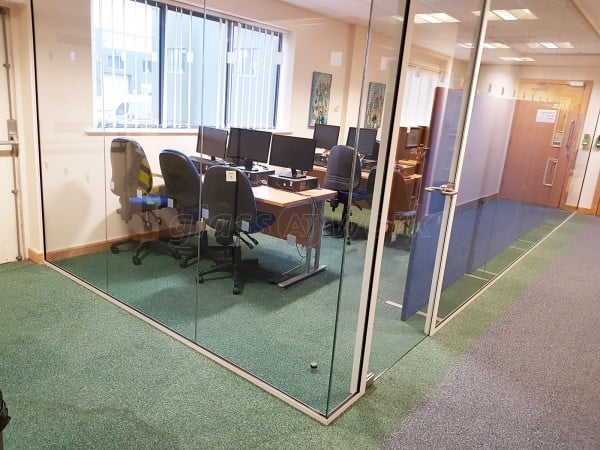 Kent Enterprise Trust (Herne Bay, Kent): Glass Office Walls and Door