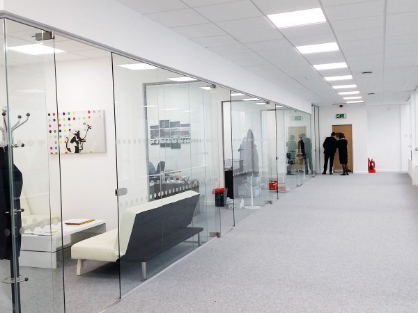 Peak & Pennine Properties Ltd (The Park, Nottingham): Frameless Glass Partitions